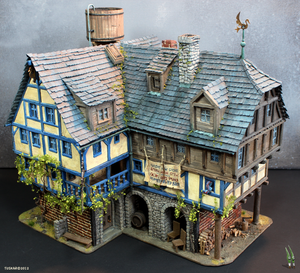 The Ol'Rowdy's Inn by tuskarsart The Ol'Rowdy's Inn by tuskarsart