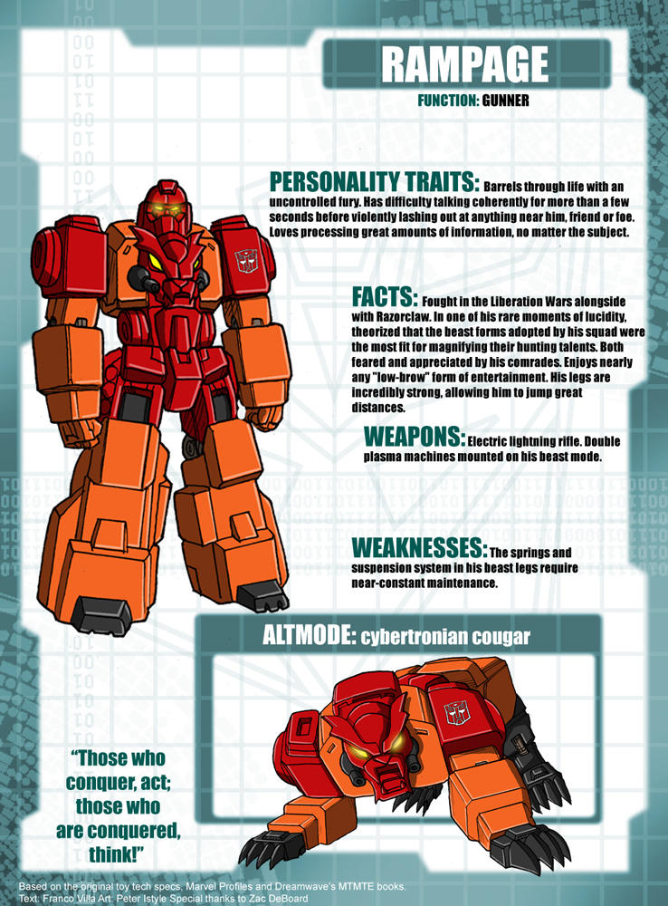 Rampage tech specs by Tf-SeedsOfDeception on DeviantArt
