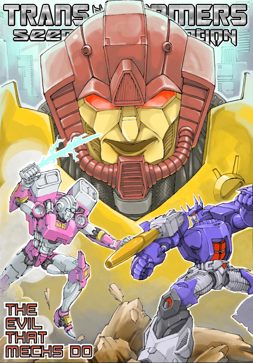 The Evil That Mechs Do Cover B