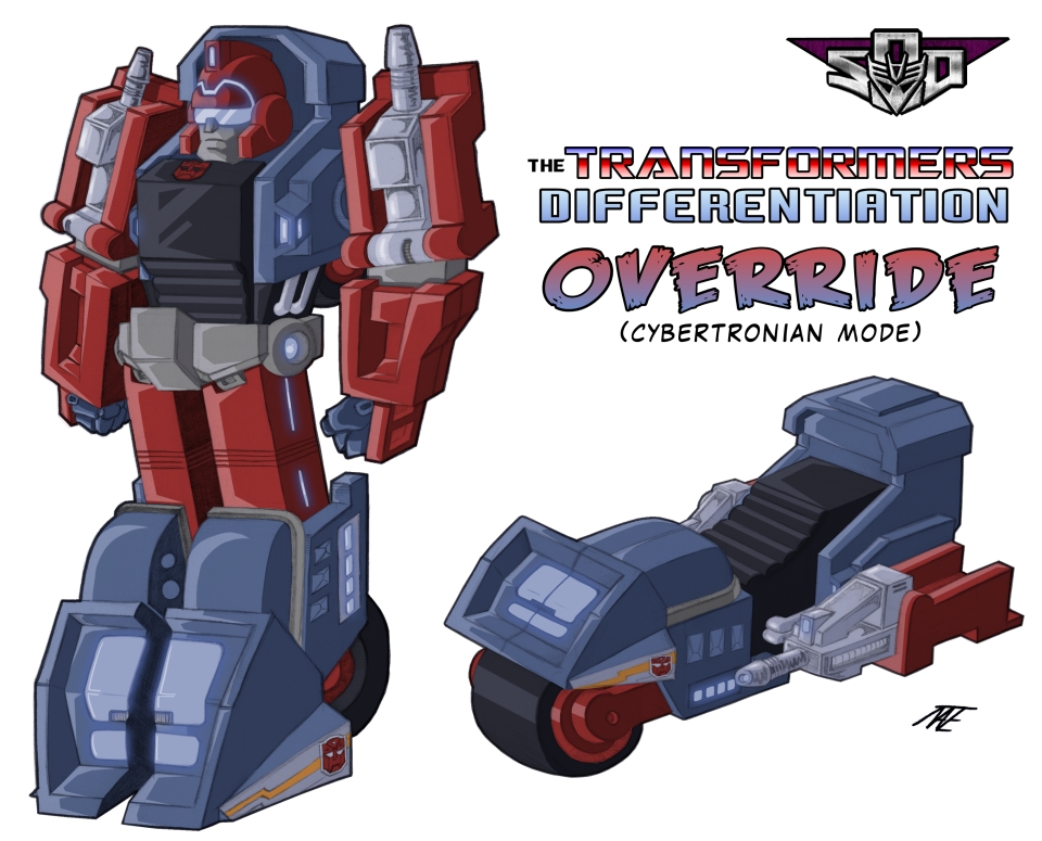 -Ation Override - Cybertronian mode