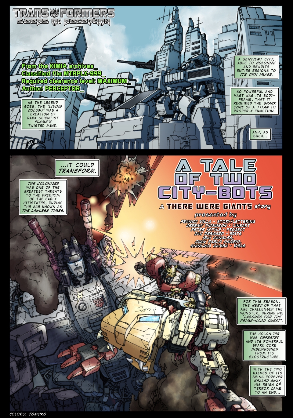 A Tale of Two City-Bots - page 1 by Tf-SeedsOfDeception