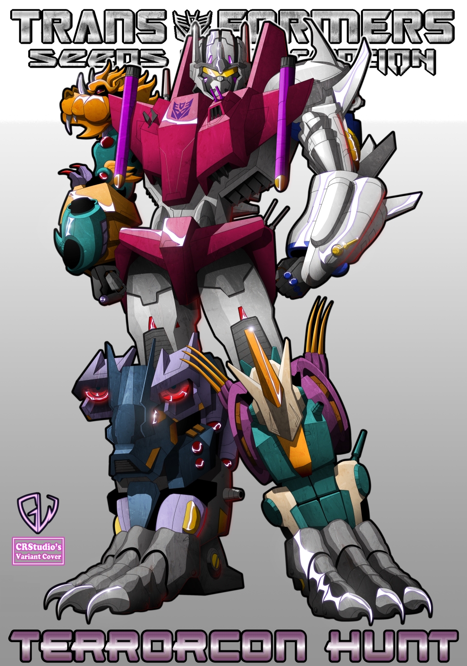 Terrorcon Hunt cover A - Abominus by Tf-SeedsOfDeception