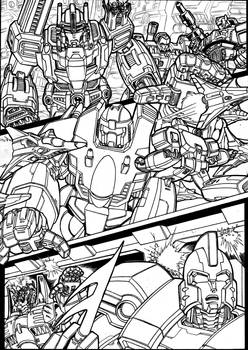 Wrath Of the Ages 6 - page 15 - lineart preview