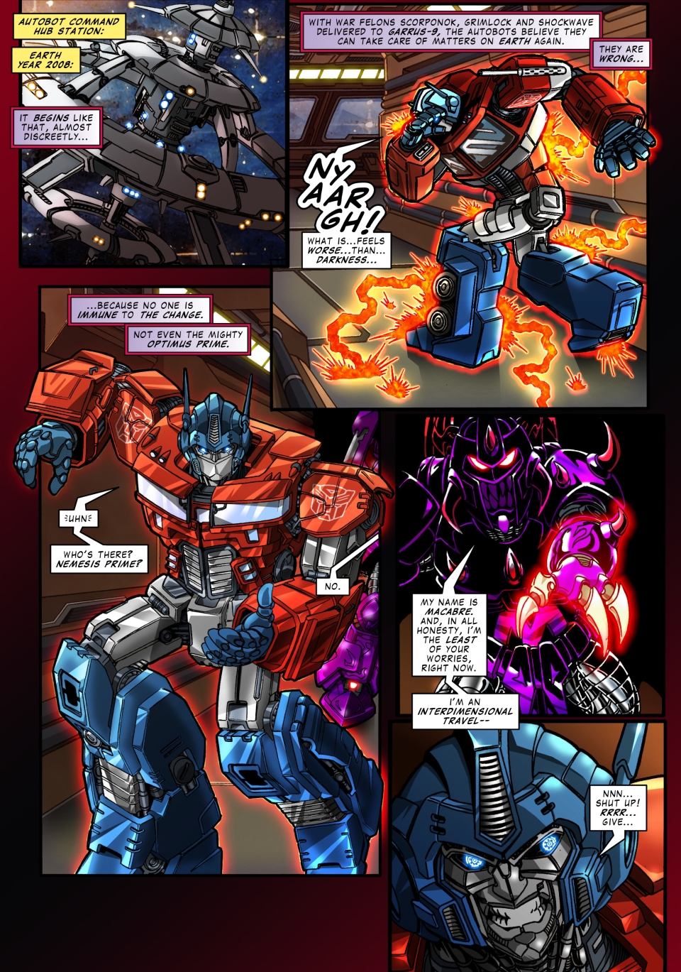 The Transformers: Magnificent Crisis - page 1