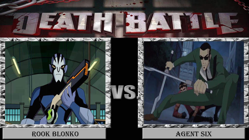 Death Battle Rook Blonko vs Agent Six by jss2141 on DeviantArt