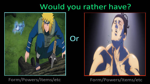Would U Rather Have Flying Raijin or Boogie Woogie
