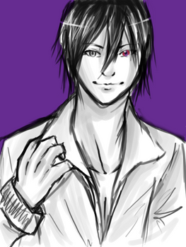 Lelouch--portrait sketch