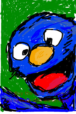 Grover from Sesame Street? by easiertorunspyro on DeviantArt