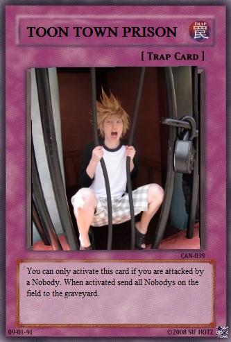 Toon Town Prison Trap Card