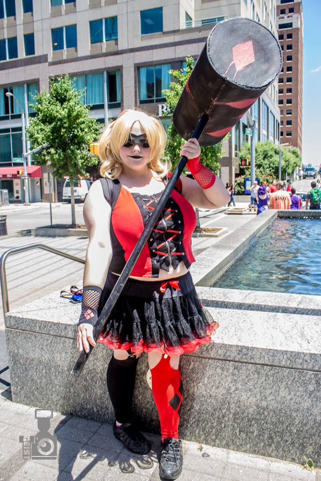 Animazement 2015: Harley Quinn Cosplay