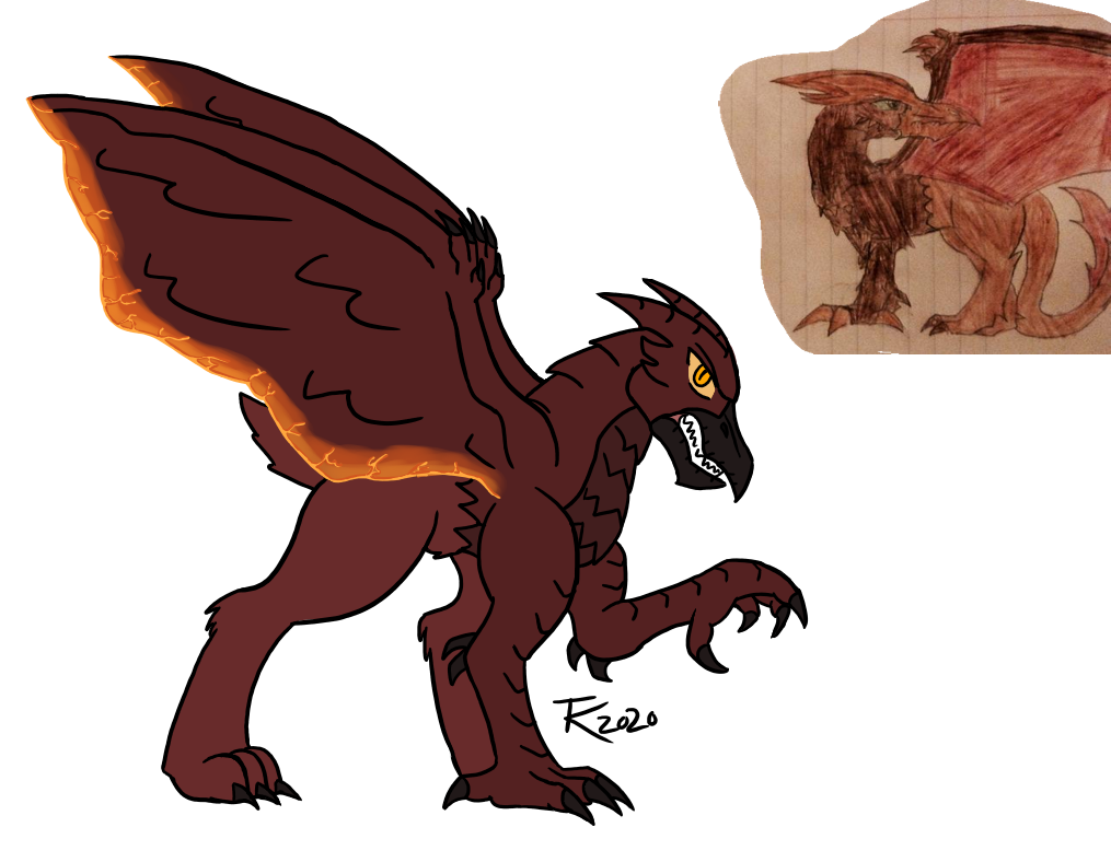 Rodan Red Sign The Bridge: Rodan Redesign by LionPatriot on DeviantArt