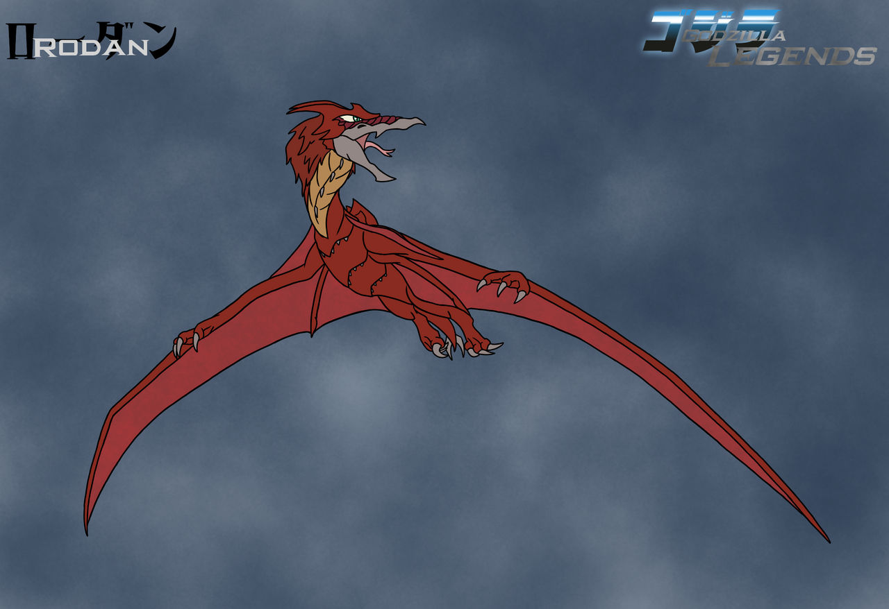 Legendary Rodan Deviantart Godzilla Legends: Rodan by LionPatriot on DeviantArt