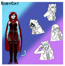 PayPal Commission: RubyCat Character Ref