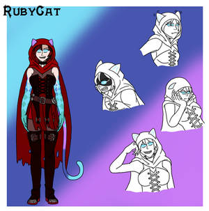 PayPal Commission: RubyCat Character Ref