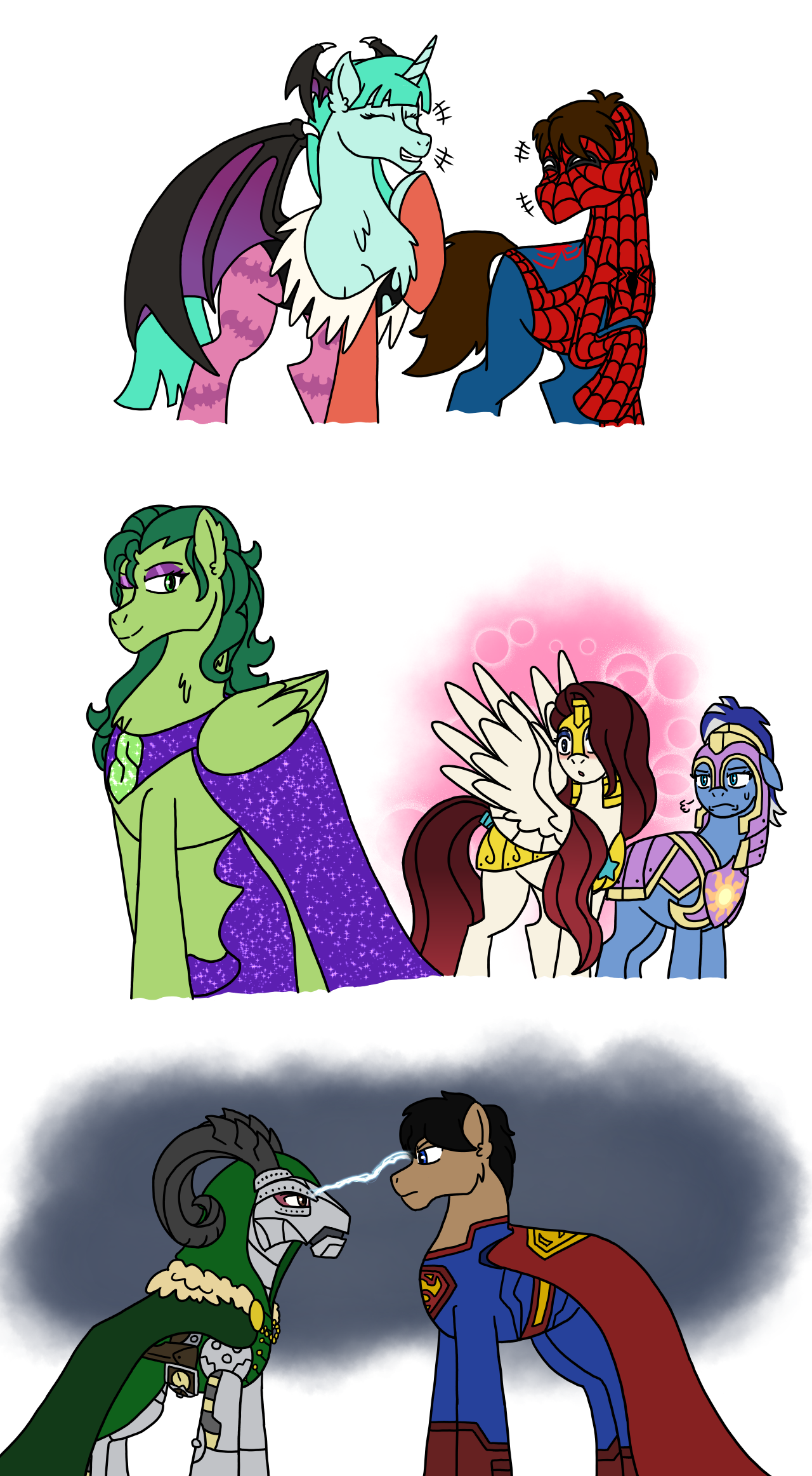 Mlp Marvel Rivals MLP-Marvel Doodles Crossover by LionPatriot on DeviantArt