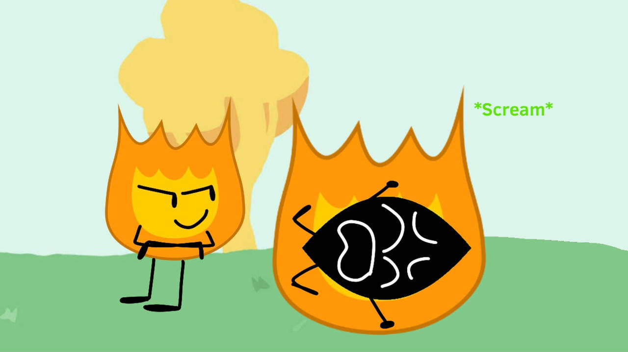 Firey Behind Firey Burns Leafy 5/6 by Metalandfriends1998 on DeviantArt