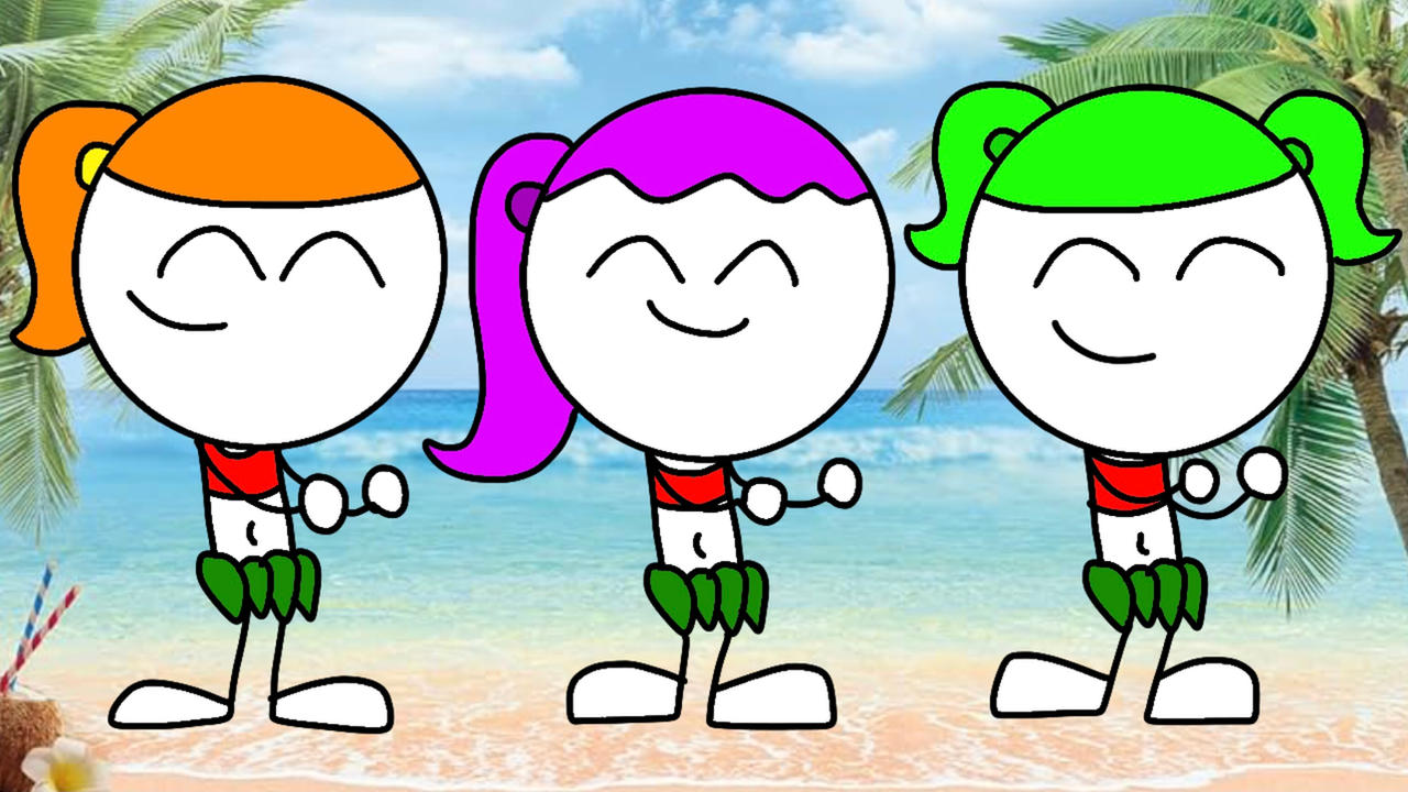 Diana's Isabella's And Emily's Hula Dance by Metalandfriends1998 on ...