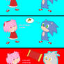 Sonic VS. Amy Comic