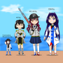 Chibi Commodore-tans 1