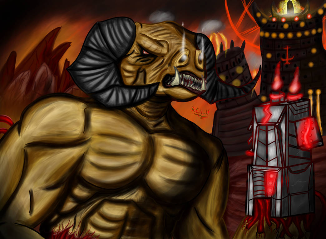 Cyberdemon Refrence CyberDemon by SithSkullCrawlerKCLV on DeviantArt
