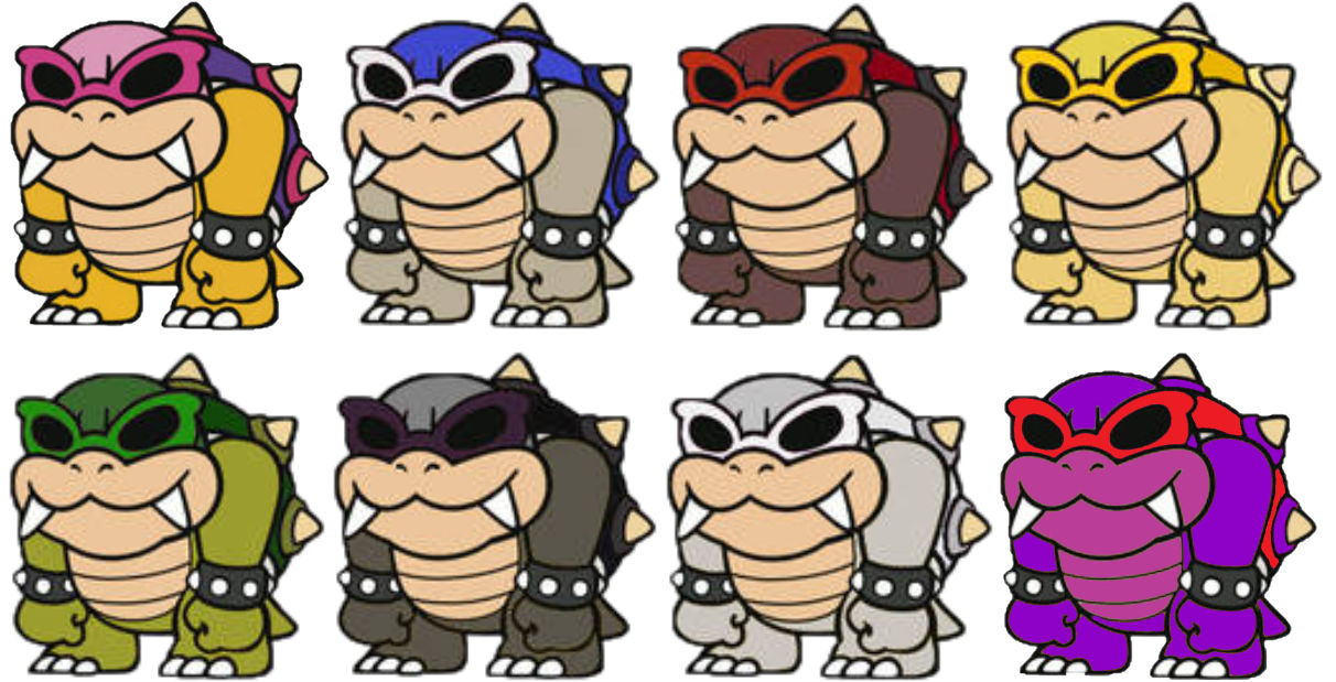 Roy color palettes by rwcBrobot on DeviantArt