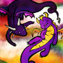 Spyro and Cynder