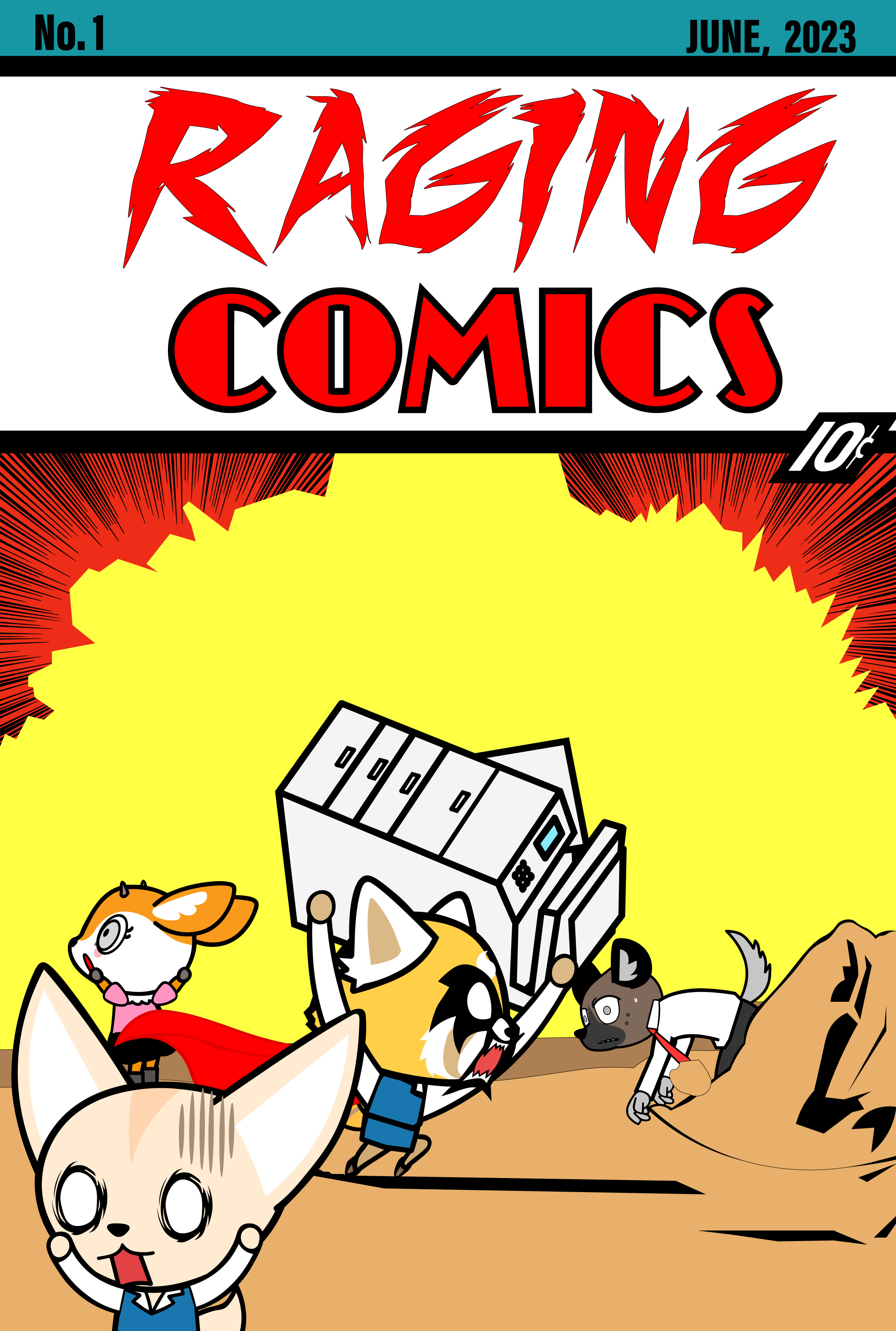Comic Fans Raging Raging Comics Issue 1 by TwistsNTurns on DeviantArt