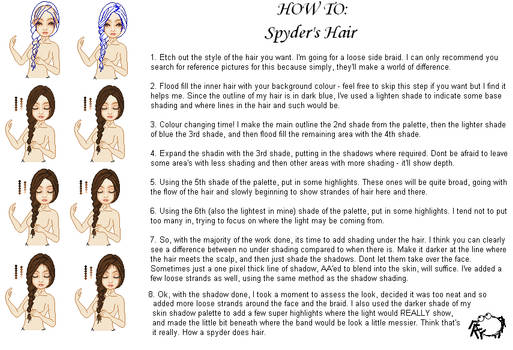 How To: Hair, Spyder's way