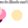 Colors I use to Shade and Light (So Far)