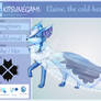 Snow Queen Kitsunegami adoptable (CLOSED!)