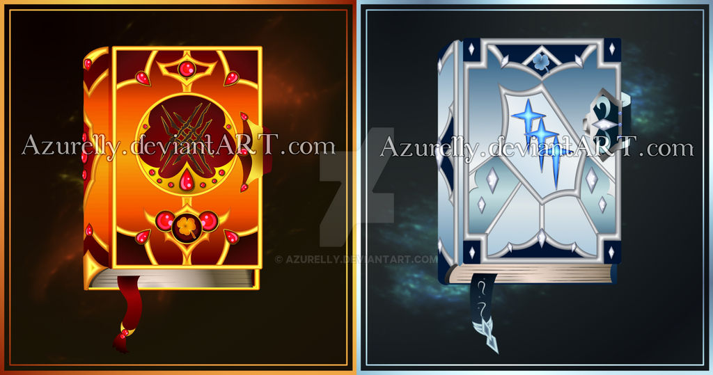 Spellbook design commission by Azurelly on DeviantArt