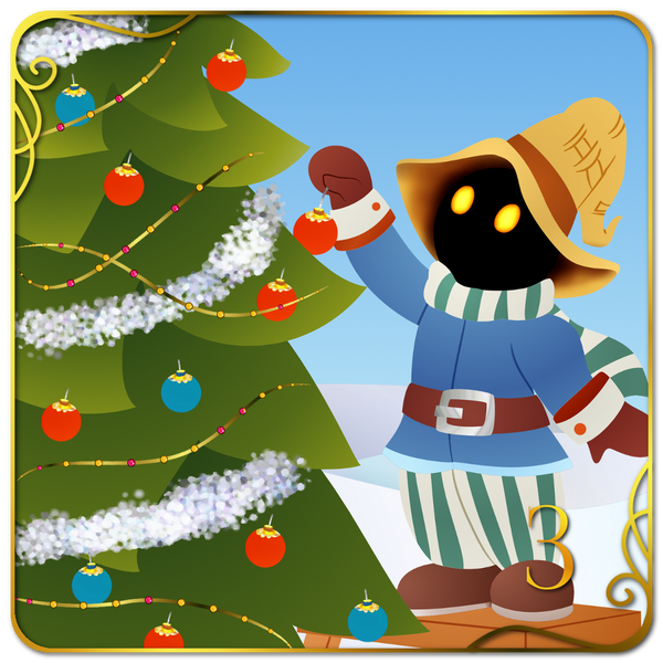 FF Advent Calendar Day 3 Decorating by Azurelly on DeviantArt