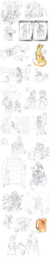 Final Fantasy doodle dump 07