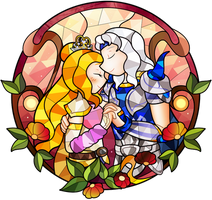 Stained glass Cecil x Rosa vers.2023