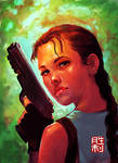 Lara Croft-Fan Art by kollyo