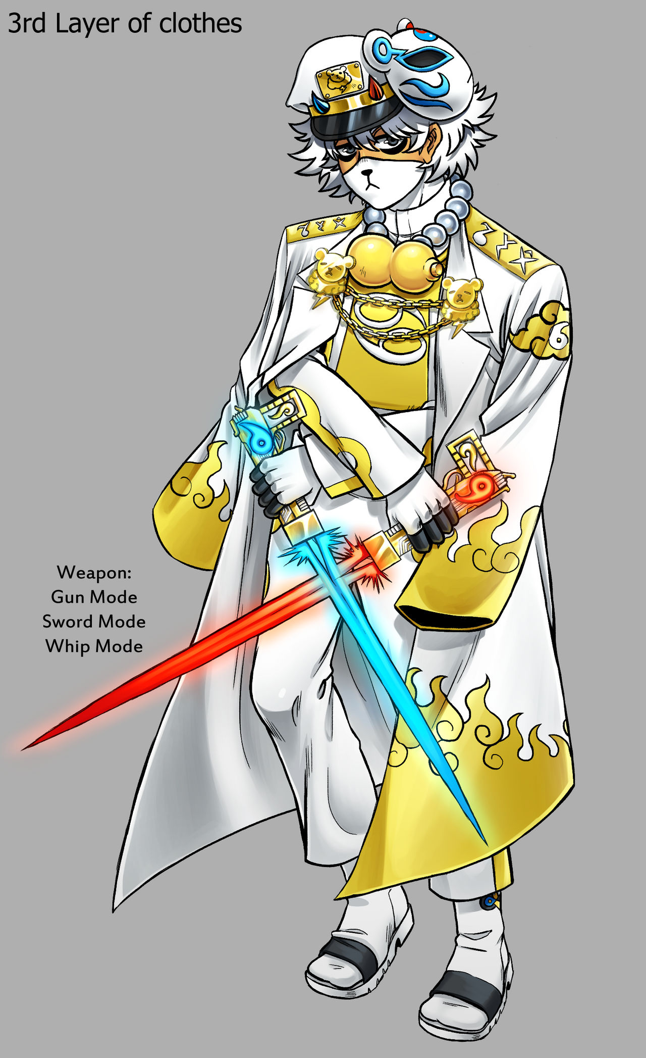 Pib OC 3rd layer clothes drawing by beastking69 on DeviantArt