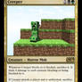 Minecraft Creeper MTG Card