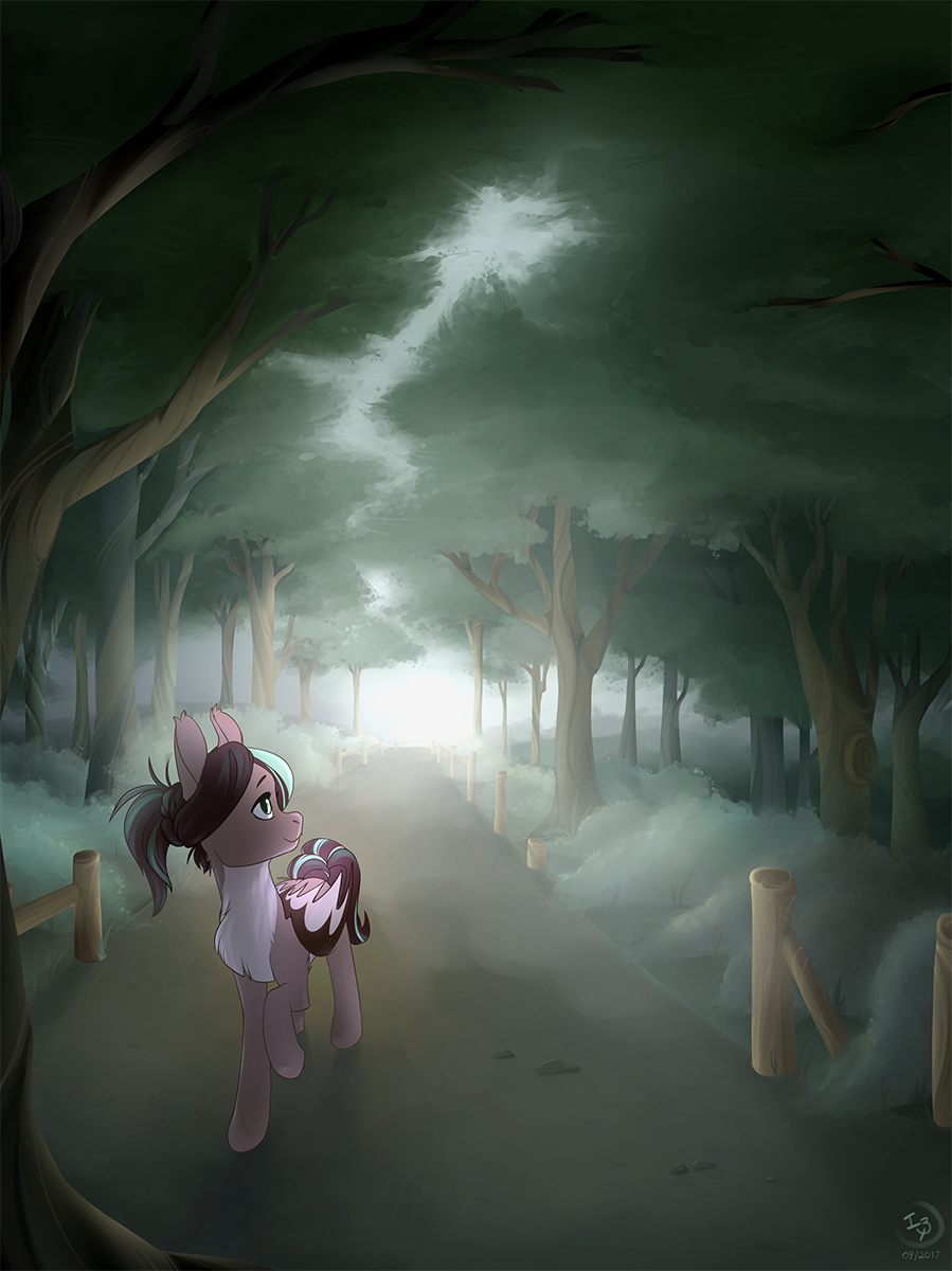 Commission - Morning Walk