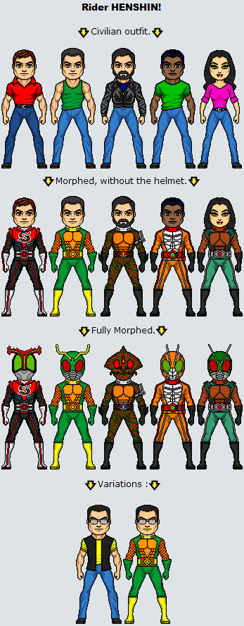 New Universe Masked Rider Season 02 Dinosaur by Commadore-Shuey on ...