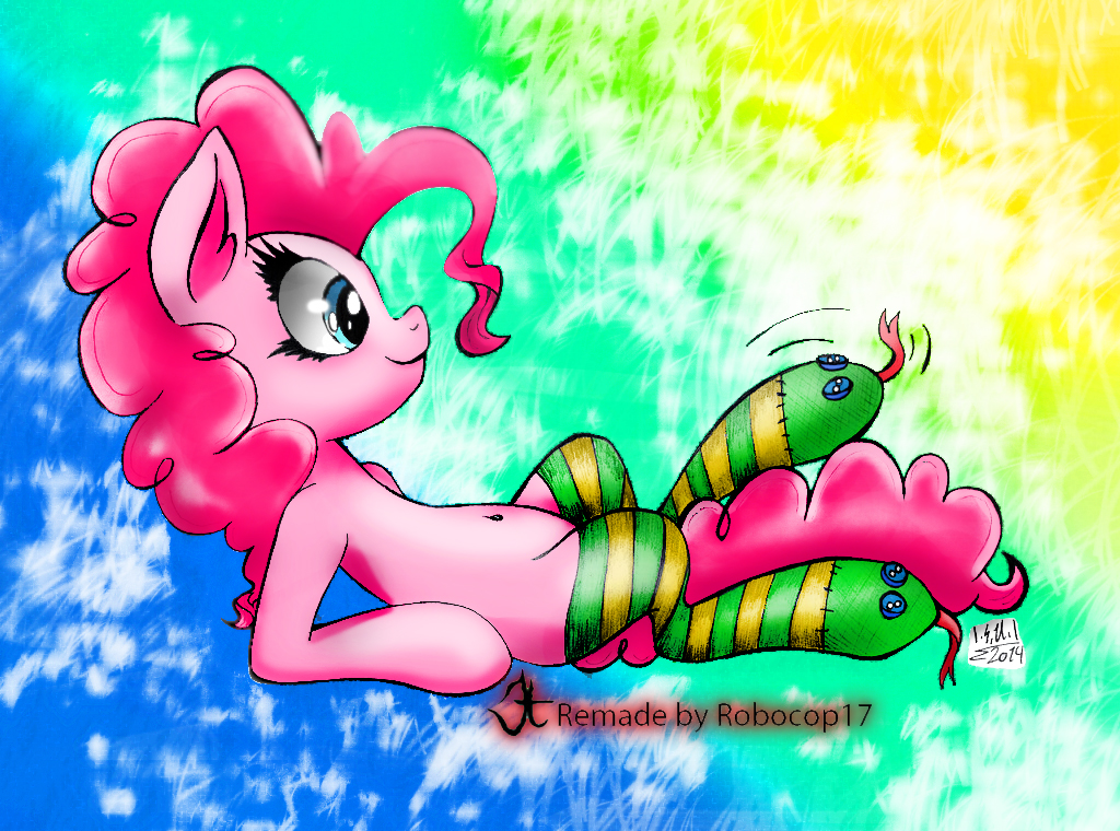 Pinkie Pie  Snake Socks REMAKE!