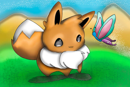 Eevee and Butterfly?