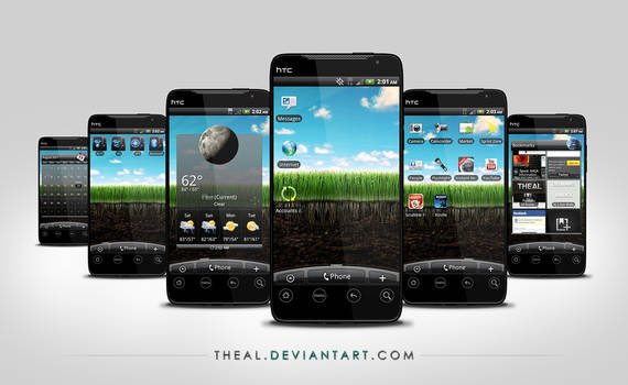 HTC Evo: First Screenshot