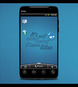 HTC Evo: Being Blue