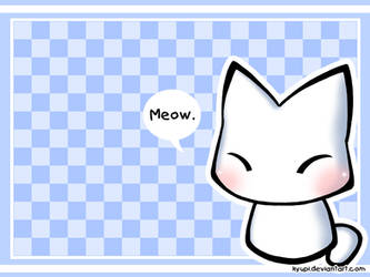 Kitty Meow Wallpaper