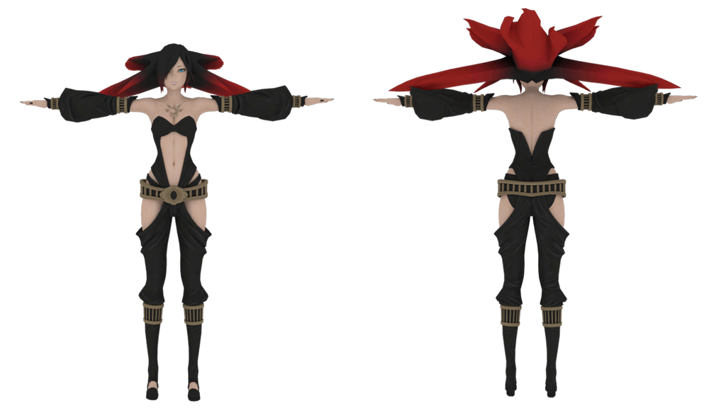 Gravity Rush - Raven by akderebur