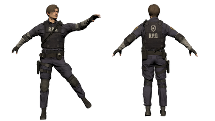 Resident Evil 2 - Leon Kennedy (Original Rig)