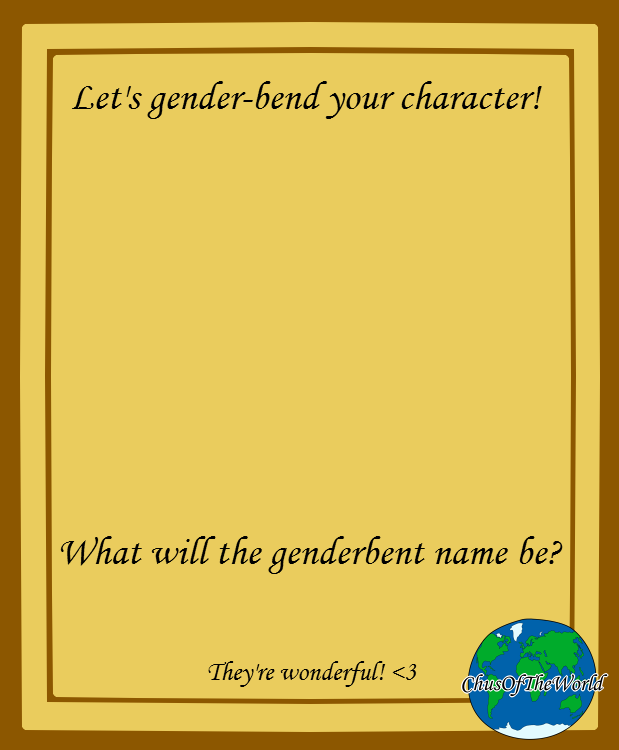 Genderbent Meme Base - Brown