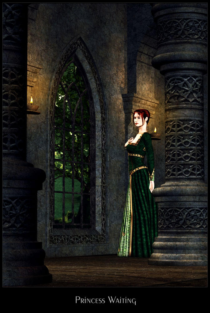 Princess Waiting Princess Waiting by brokenangel on DeviantArt