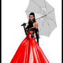 Lady with an Umbrella - Color
