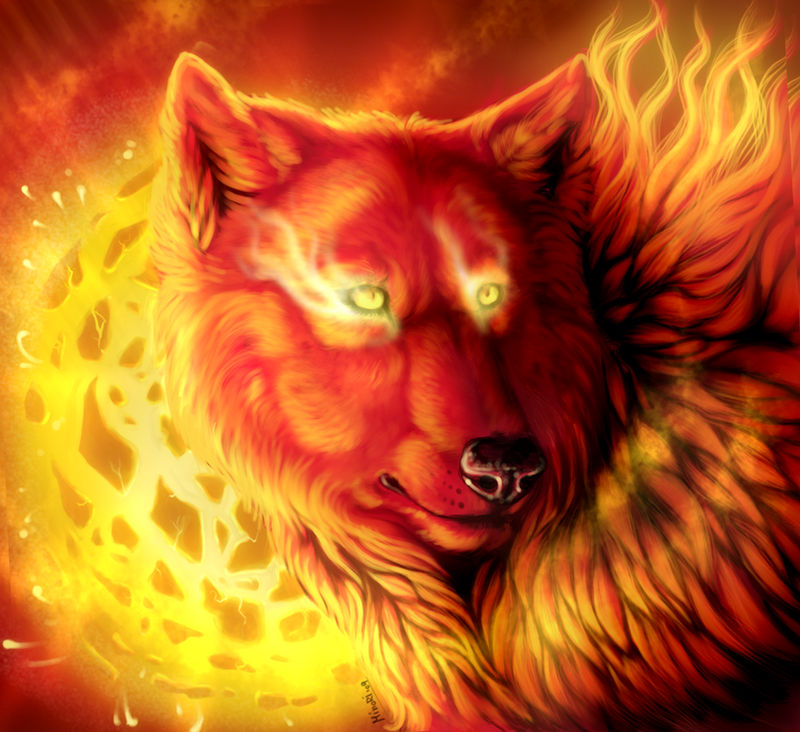 Fiery shield. Семаргл Огненный волк. Огнебог Семаргл.